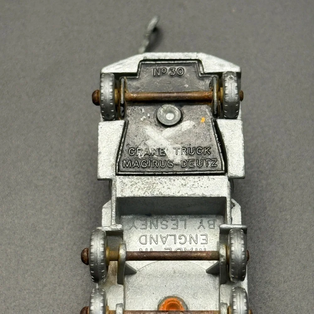 Vintage Lesney Matchbox Lot No 30 Crane‎ No 46 Pickfords No 25 BP Tanker England